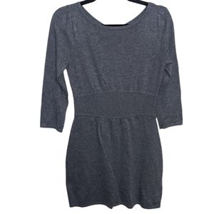 Express Women's 3/4 Sleeve Gray Dress 🌟